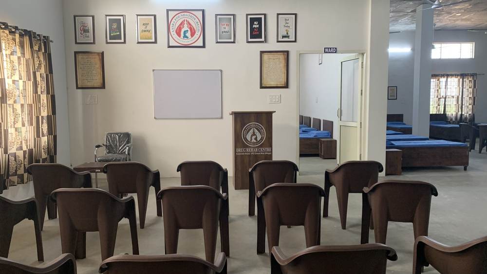 Certificates on the wall